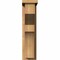 Ekena Millwork Monterey Smooth Corbel w/Backplate, Western Red Cedar, 5 1/2"W x 14"D x 22"H COR06X14X22MON01SWR - alternate 4